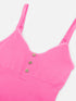 Well-in Vogue Seamless Bust Support Waist and Abdomen Shaping Butt Lifting Jumpsuit